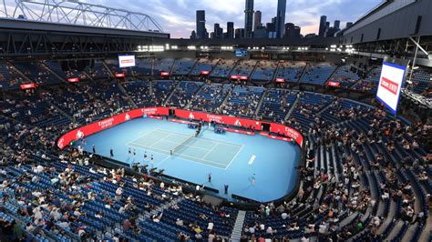 List of tournaments and arenas in AO Tennis .